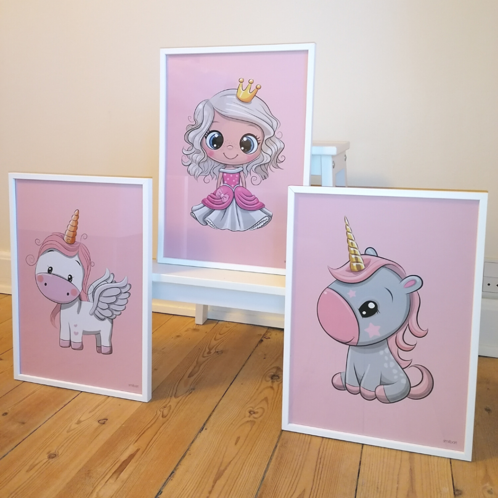 Princess Unicorn Poster